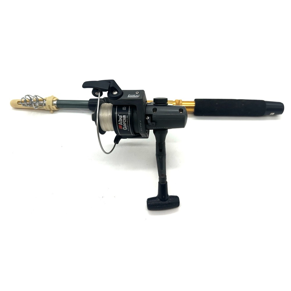 Abu Garcia KX200F Accubalance Spinning Reel 6ft Telescopic Rod Combo Freshwater